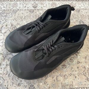 Uncivilized Sneaker The Prototype Men's Size 12 Black Minimalist Athletic Shoes